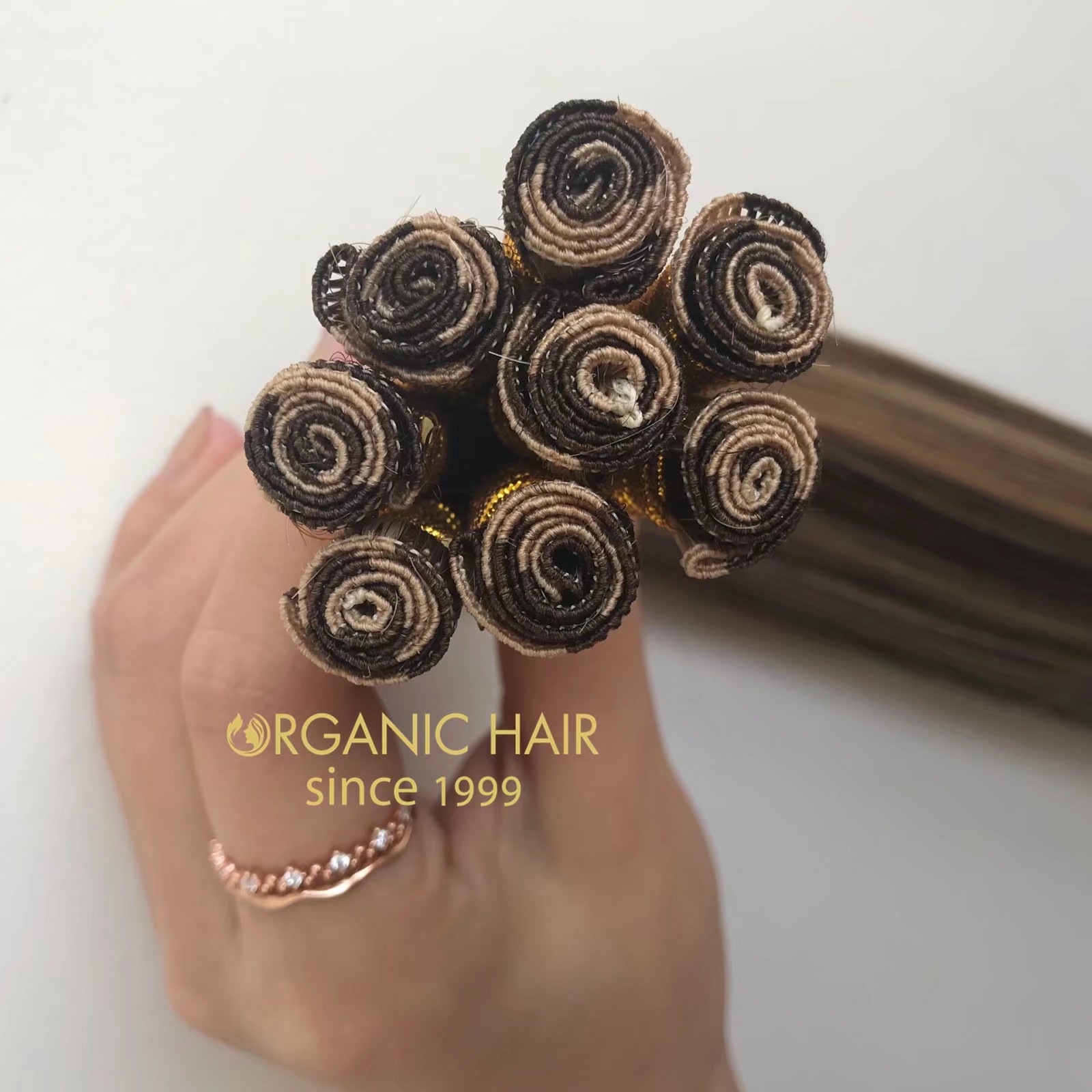 Chinese hair extensions natural row hair method supplier RB11